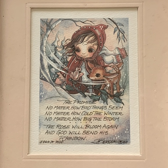 Jody Bergsma THE PROMISE print numbered - Picture 1 of 8